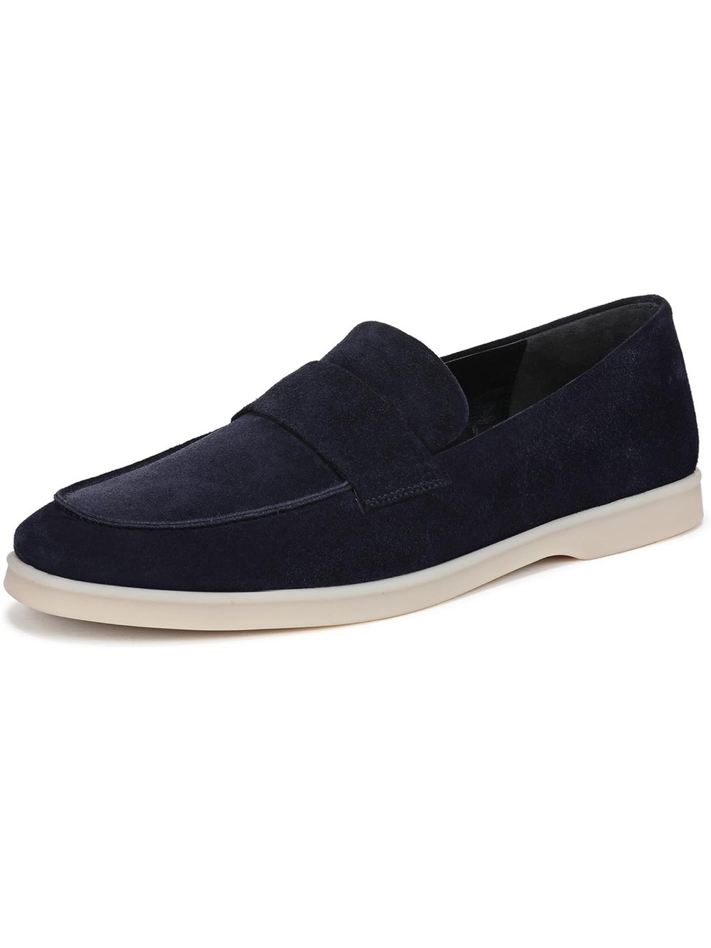 Vince Men's Navy Suede Penny Loafers